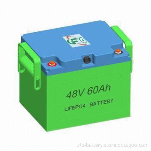 Motive Power Battery for Electric Scooter/Motorcycles, with 48V Voltage and 60Ah Capacity